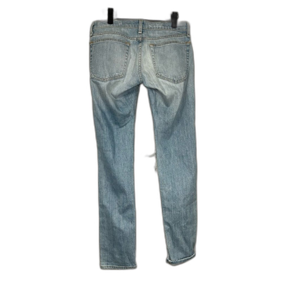 Rag and Bone The Dre Light Wash Heavily Distressed Boyfriend Jeans Size 25 - Picture 3 of 13